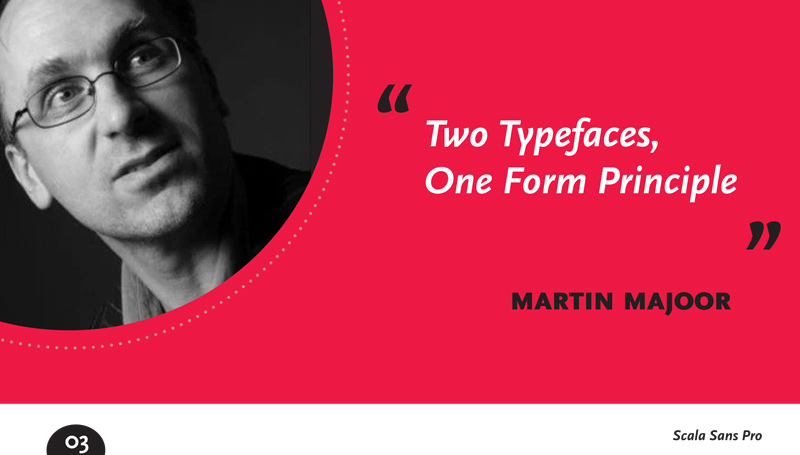 Scala Sans Pro Type Specimen